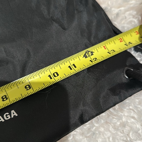 Balenciaga Draw String Bag Black/Backpack Dust Cover/Storage/Tote - Picture 4 of 5
